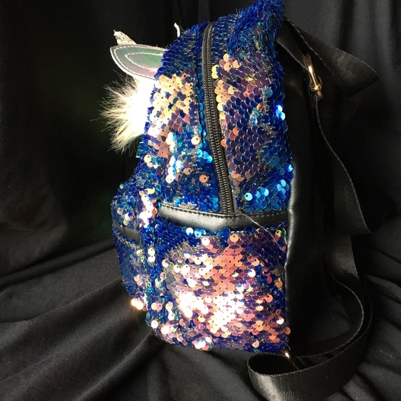 Unicorn sequin mini backpack - Picture 6 of 8